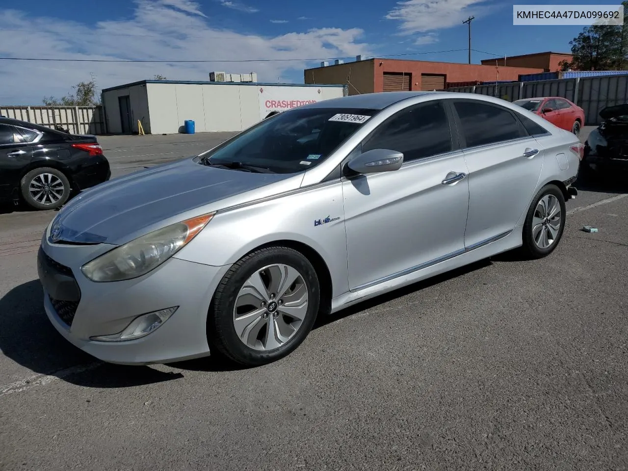 2013 Hyundai Sonata Hybrid VIN: KMHEC4A47DA099692 Lot: 78091964