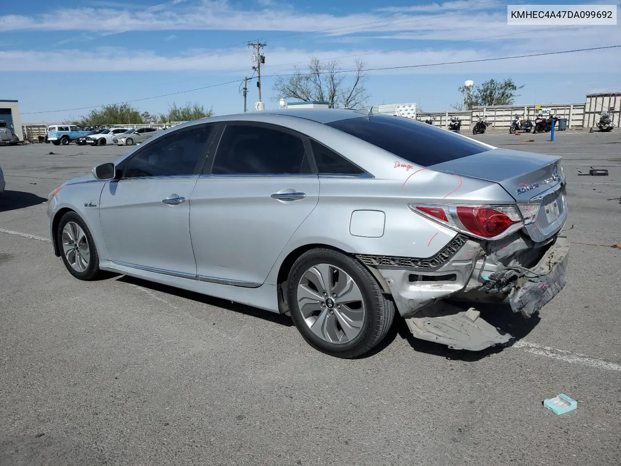 2013 Hyundai Sonata Hybrid VIN: KMHEC4A47DA099692 Lot: 78091964