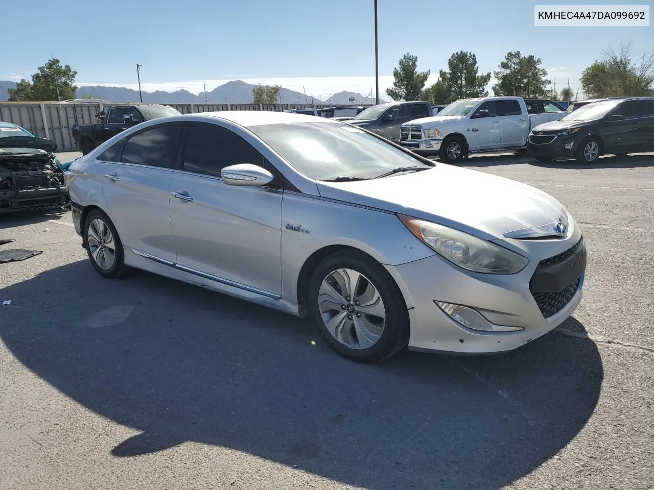 2013 Hyundai Sonata Hybrid VIN: KMHEC4A47DA099692 Lot: 78091964