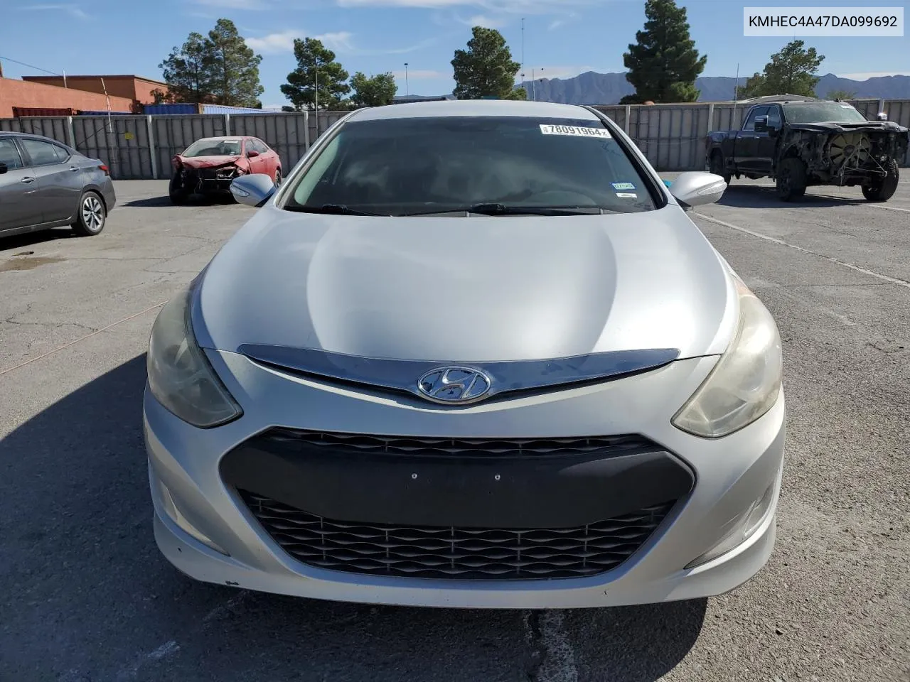 2013 Hyundai Sonata Hybrid VIN: KMHEC4A47DA099692 Lot: 78091964