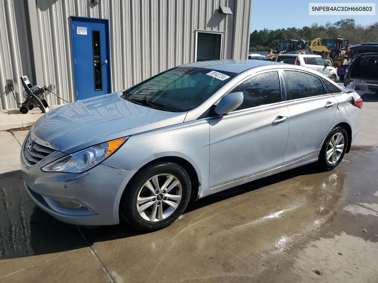 2013 Hyundai Sonata Gls VIN: 5NPEB4AC3DH660803 Lot: 78143724