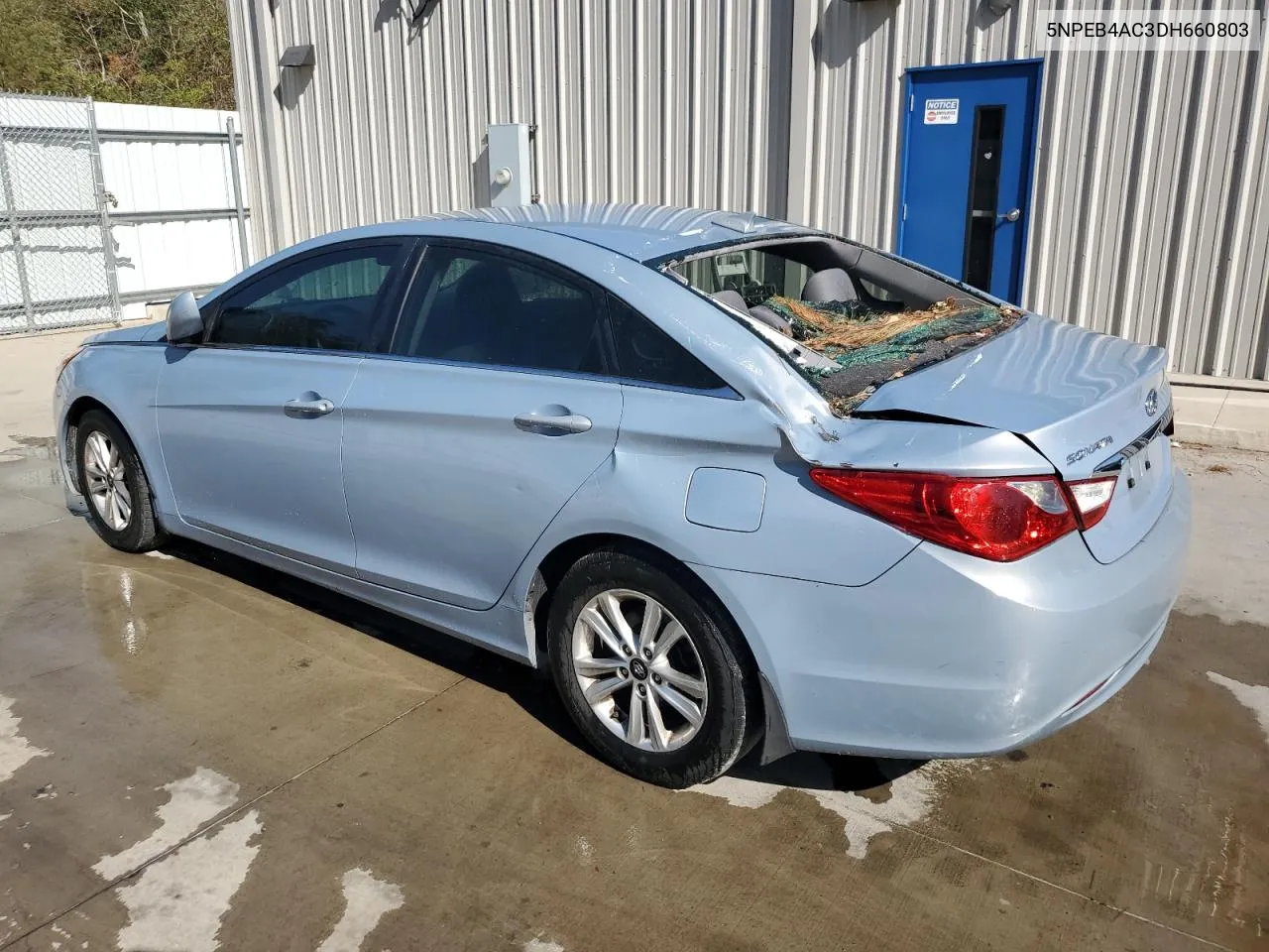 2013 Hyundai Sonata Gls VIN: 5NPEB4AC3DH660803 Lot: 78143724