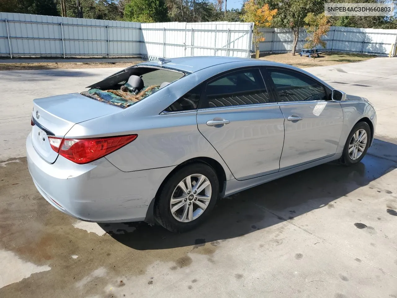 2013 Hyundai Sonata Gls VIN: 5NPEB4AC3DH660803 Lot: 78143724