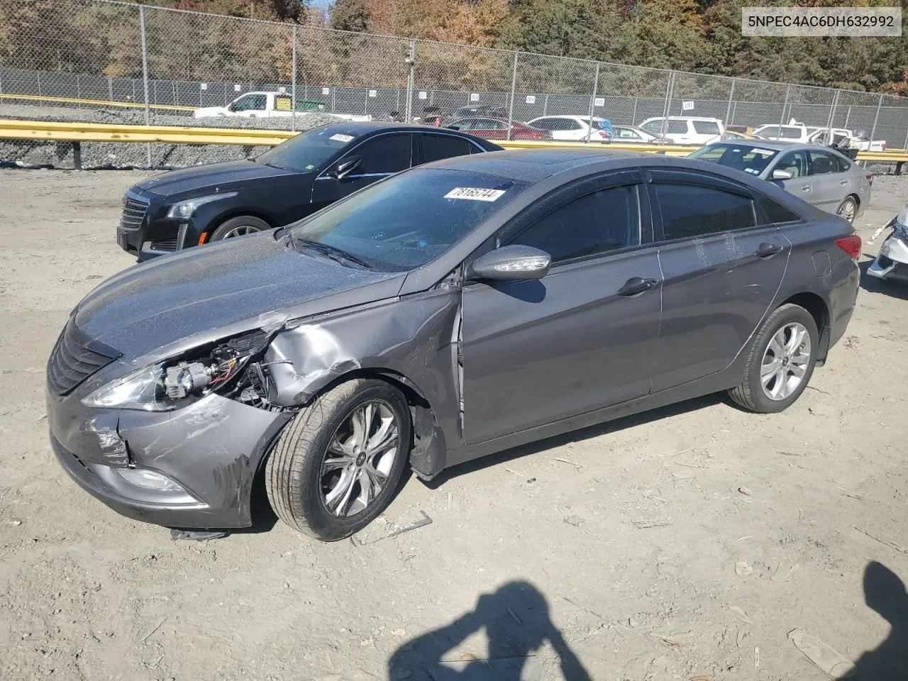 2013 Hyundai Sonata Se VIN: 5NPEC4AC6DH632992 Lot: 78165744