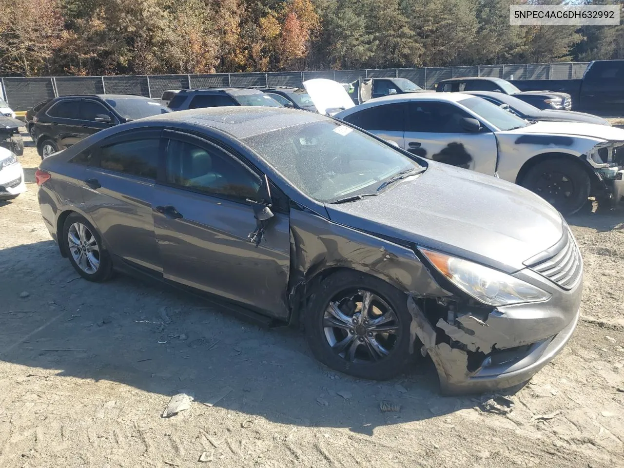 2013 Hyundai Sonata Se VIN: 5NPEC4AC6DH632992 Lot: 78165744