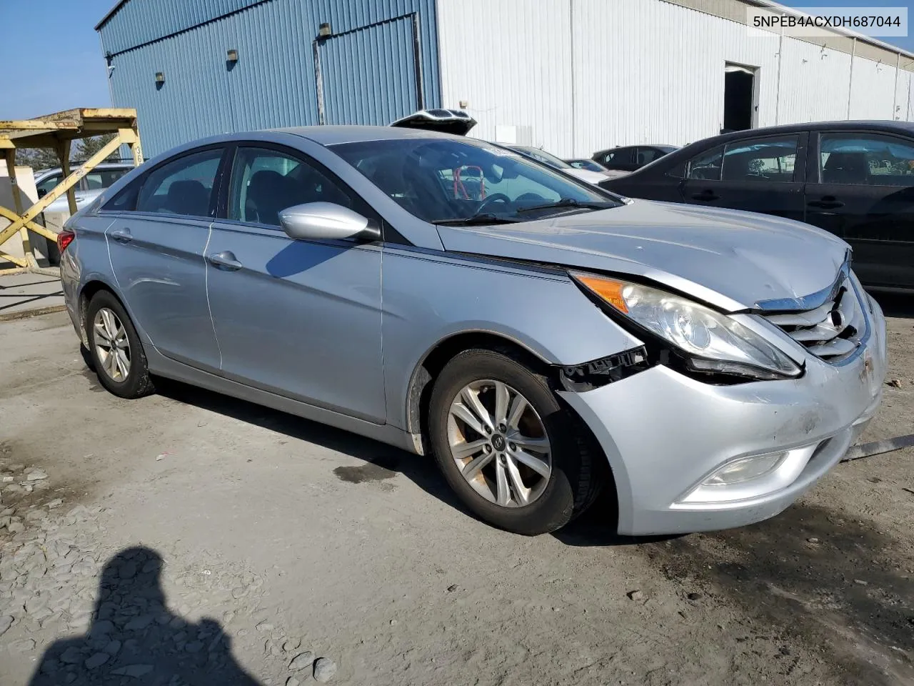 2013 Hyundai Sonata Gls VIN: 5NPEB4ACXDH687044 Lot: 78183174