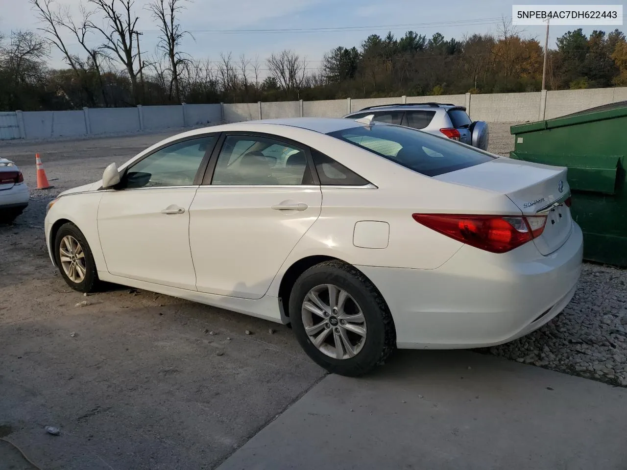 2013 Hyundai Sonata Gls VIN: 5NPEB4AC7DH622443 Lot: 78186134