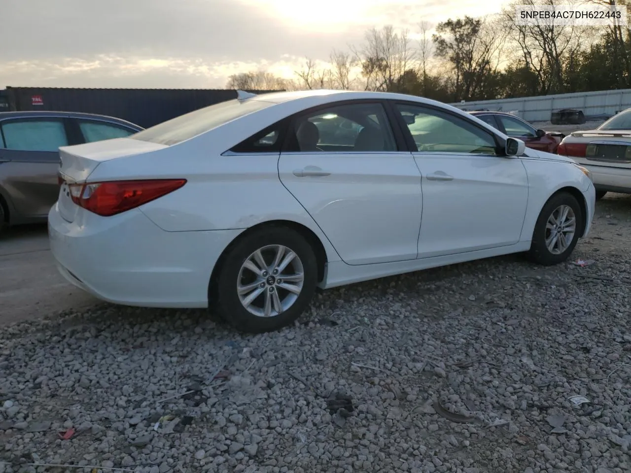 2013 Hyundai Sonata Gls VIN: 5NPEB4AC7DH622443 Lot: 78186134