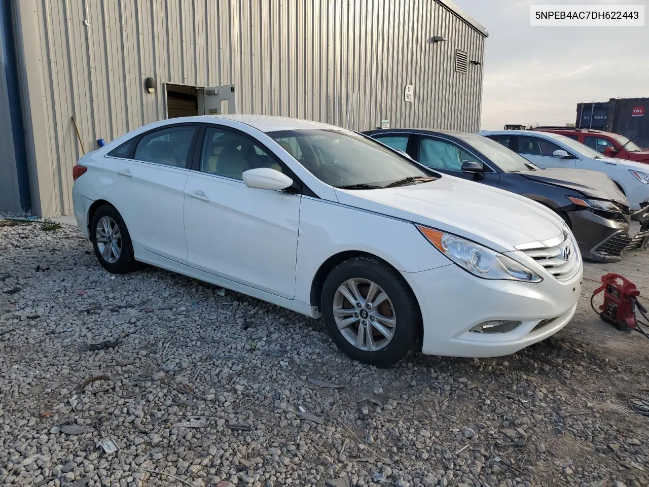 2013 Hyundai Sonata Gls VIN: 5NPEB4AC7DH622443 Lot: 78186134