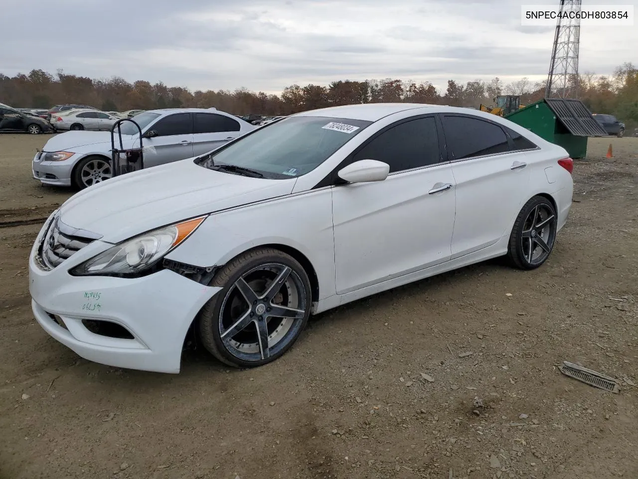 2013 Hyundai Sonata Se VIN: 5NPEC4AC6DH803854 Lot: 78248034