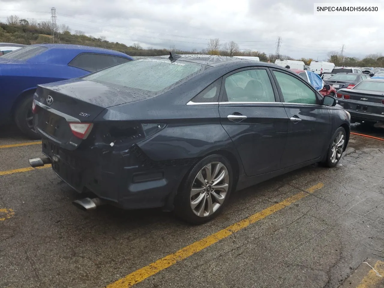 2013 Hyundai Sonata Se VIN: 5NPEC4AB4DH566630 Lot: 78253704