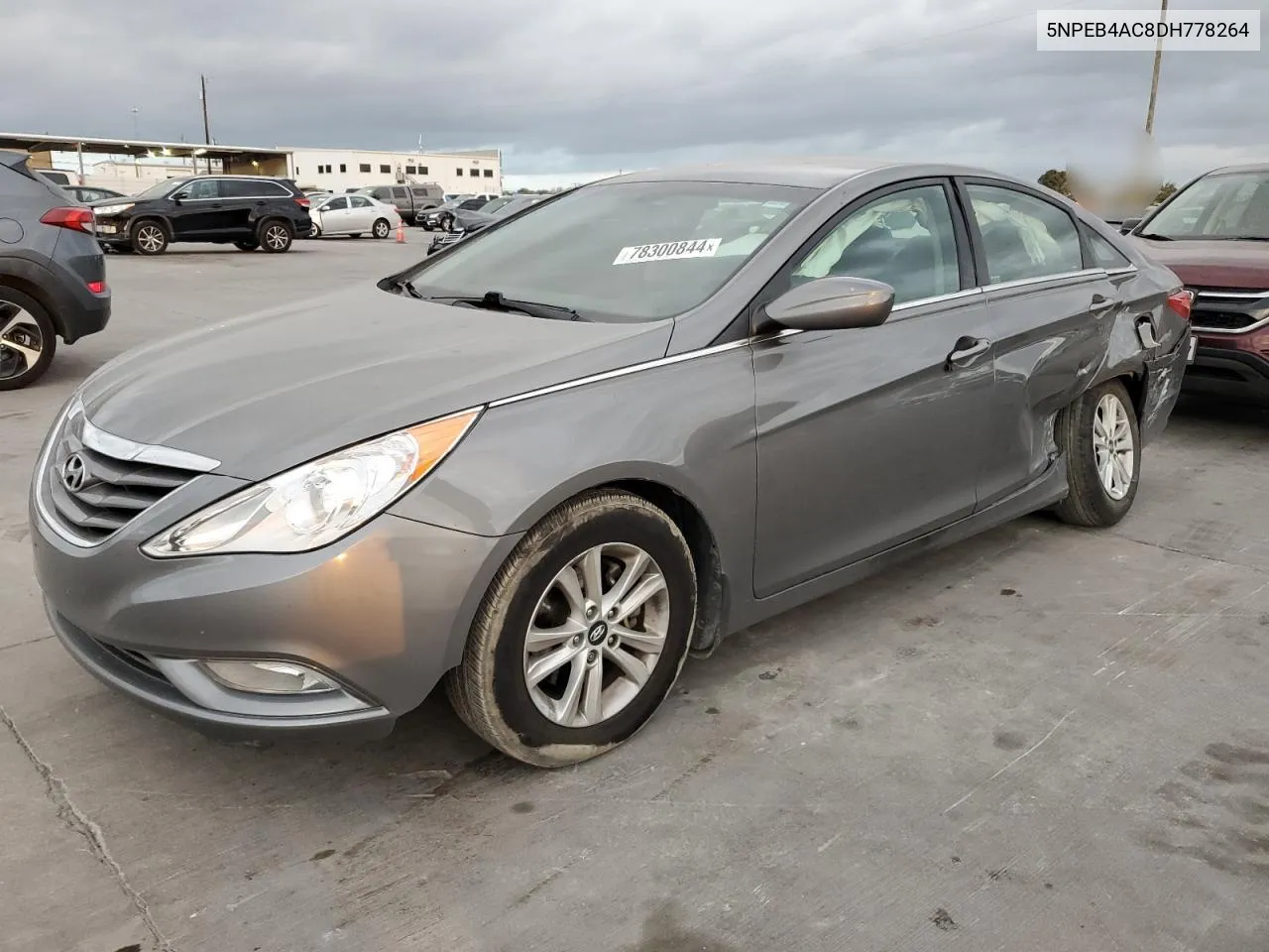 2013 Hyundai Sonata Gls VIN: 5NPEB4AC8DH778264 Lot: 78300844