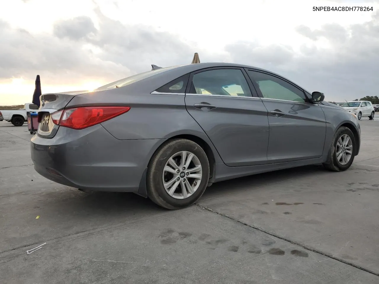 2013 Hyundai Sonata Gls VIN: 5NPEB4AC8DH778264 Lot: 78300844