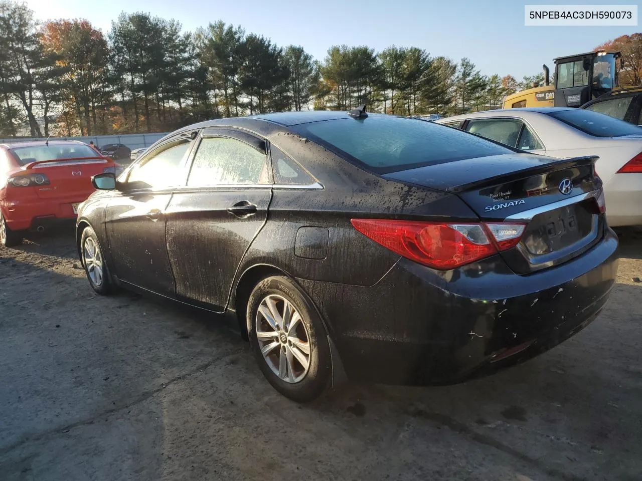 2013 Hyundai Sonata Gls VIN: 5NPEB4AC3DH590073 Lot: 78328484