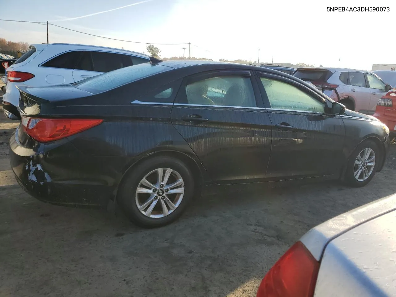 2013 Hyundai Sonata Gls VIN: 5NPEB4AC3DH590073 Lot: 78328484