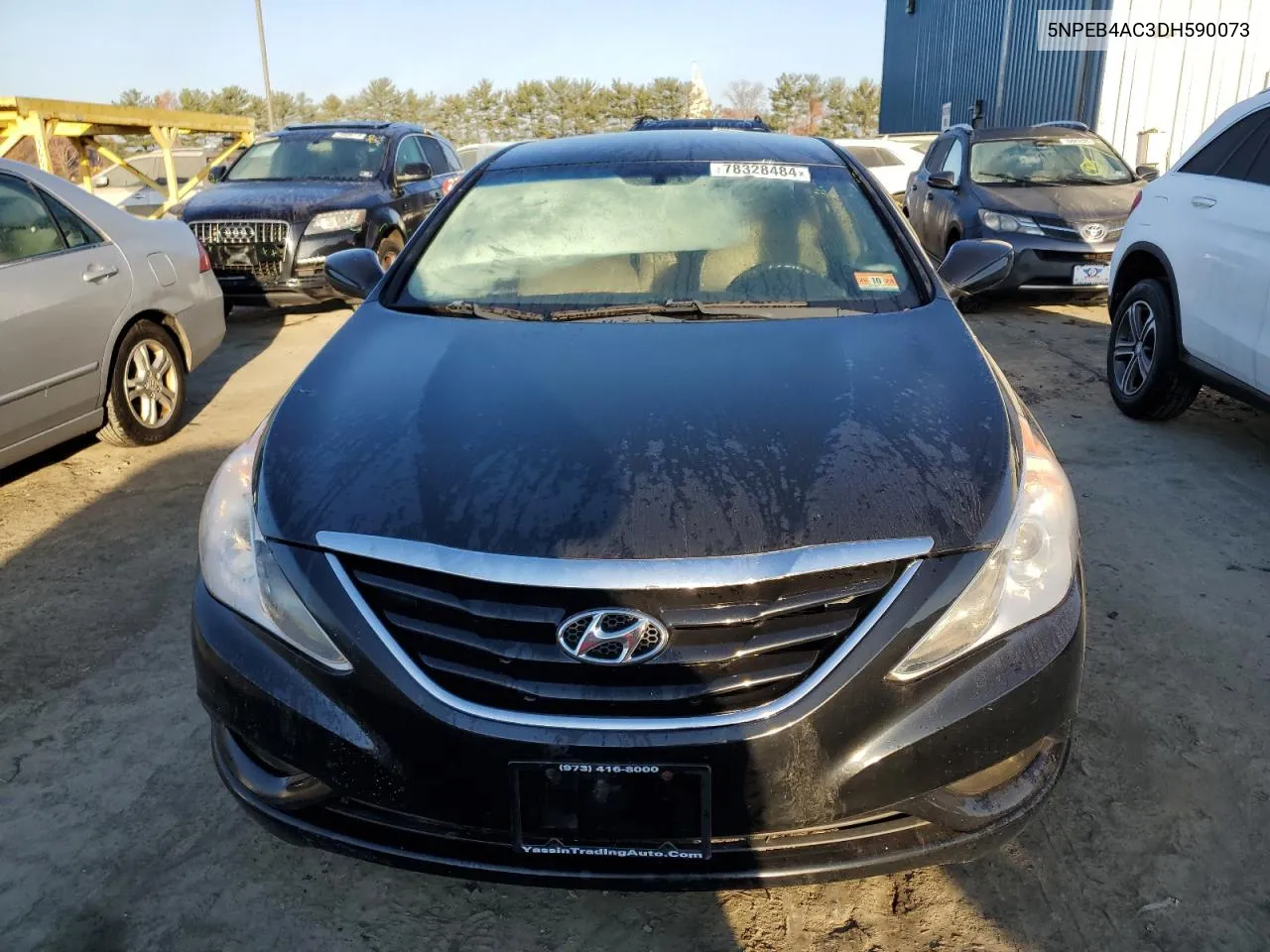 2013 Hyundai Sonata Gls VIN: 5NPEB4AC3DH590073 Lot: 78328484