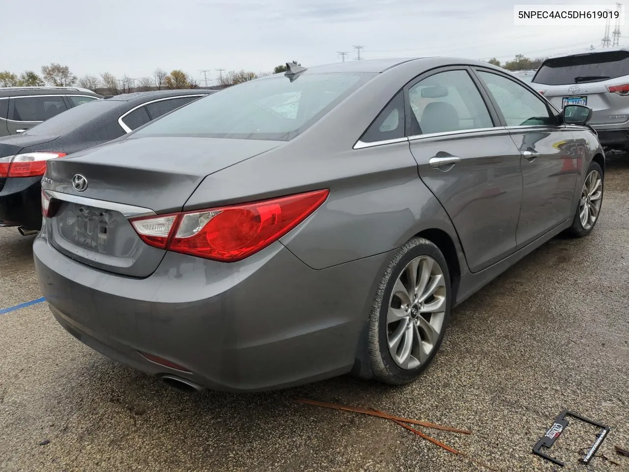 2013 Hyundai Sonata Se VIN: 5NPEC4AC5DH619019 Lot: 78398634