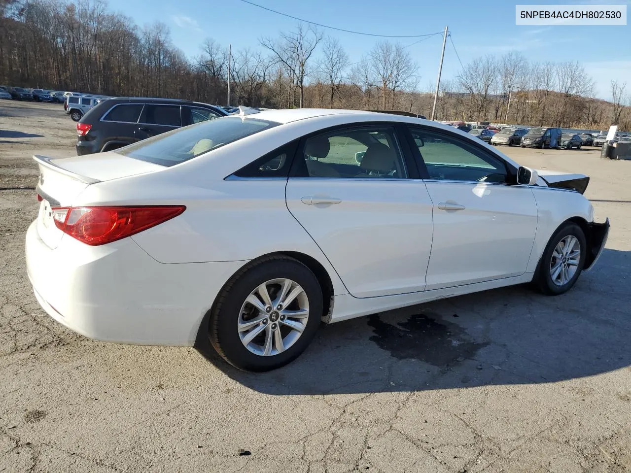 2013 Hyundai Sonata Gls VIN: 5NPEB4AC4DH802530 Lot: 78399344