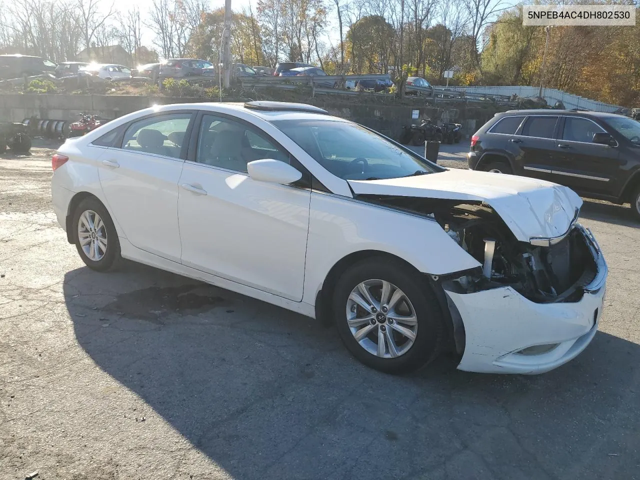 2013 Hyundai Sonata Gls VIN: 5NPEB4AC4DH802530 Lot: 78399344