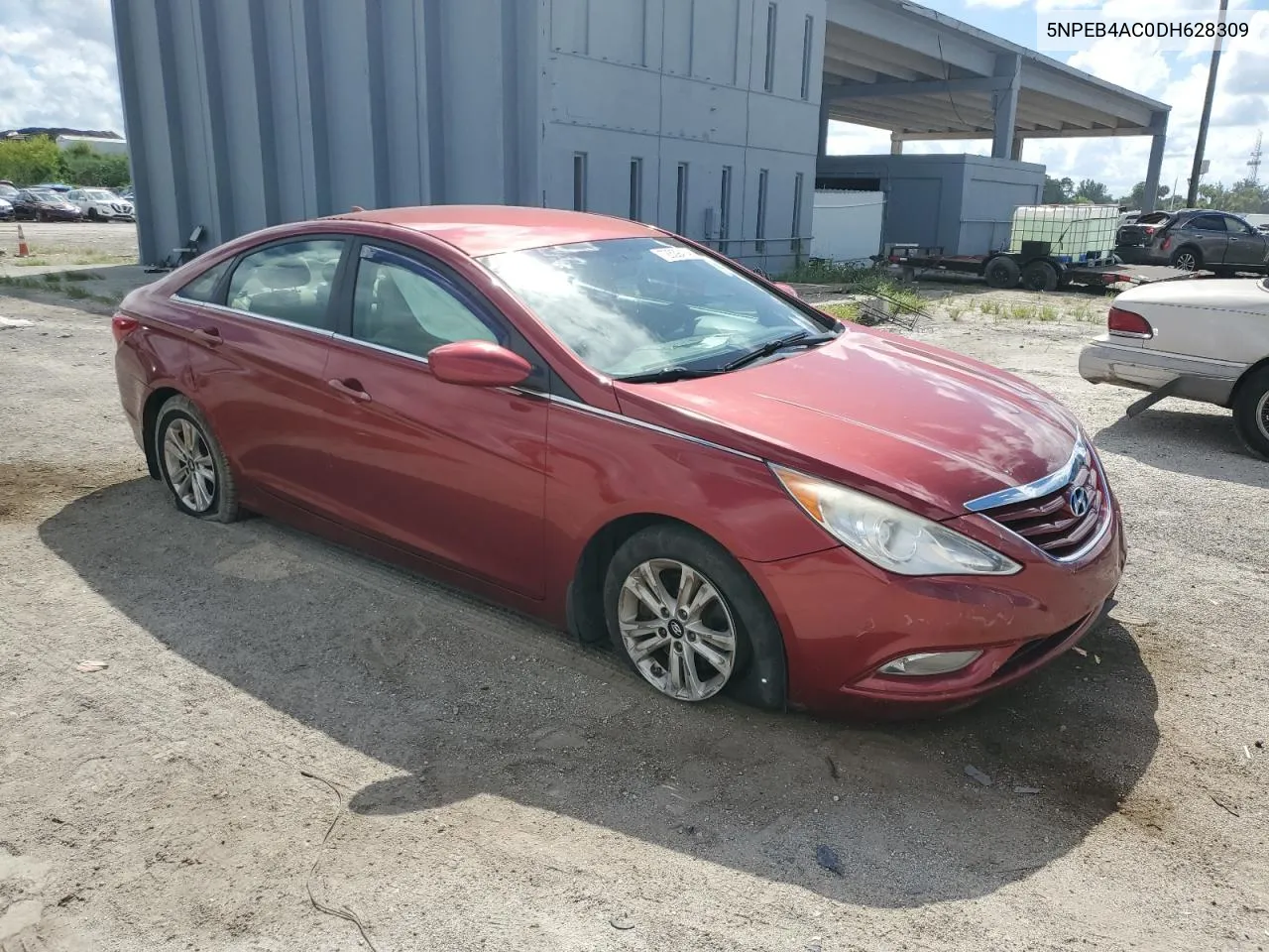 2013 Hyundai Sonata Gls VIN: 5NPEB4AC0DH628309 Lot: 78544284