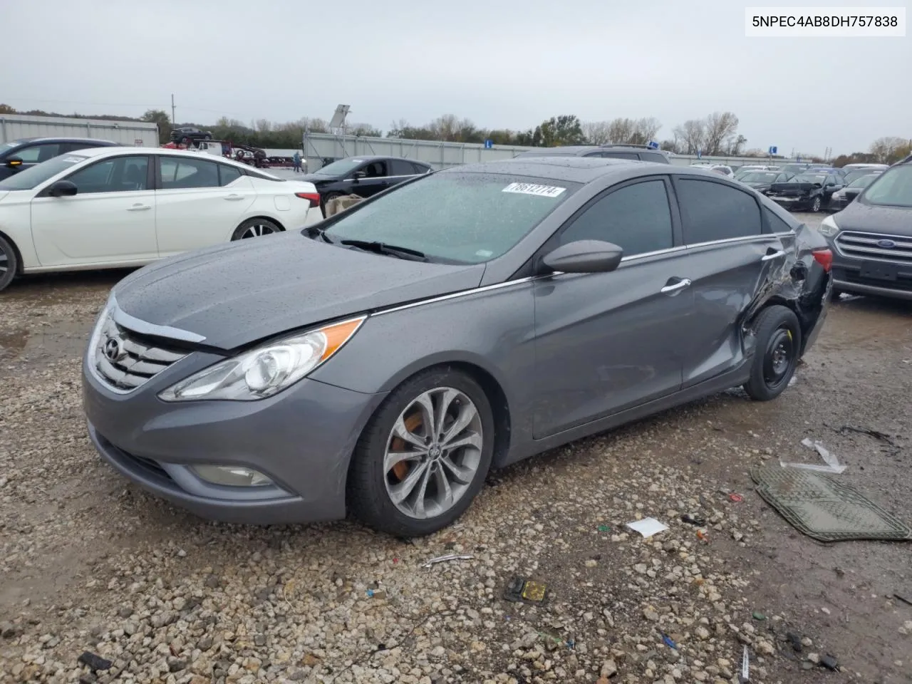 2013 Hyundai Sonata Se VIN: 5NPEC4AB8DH757838 Lot: 78612774