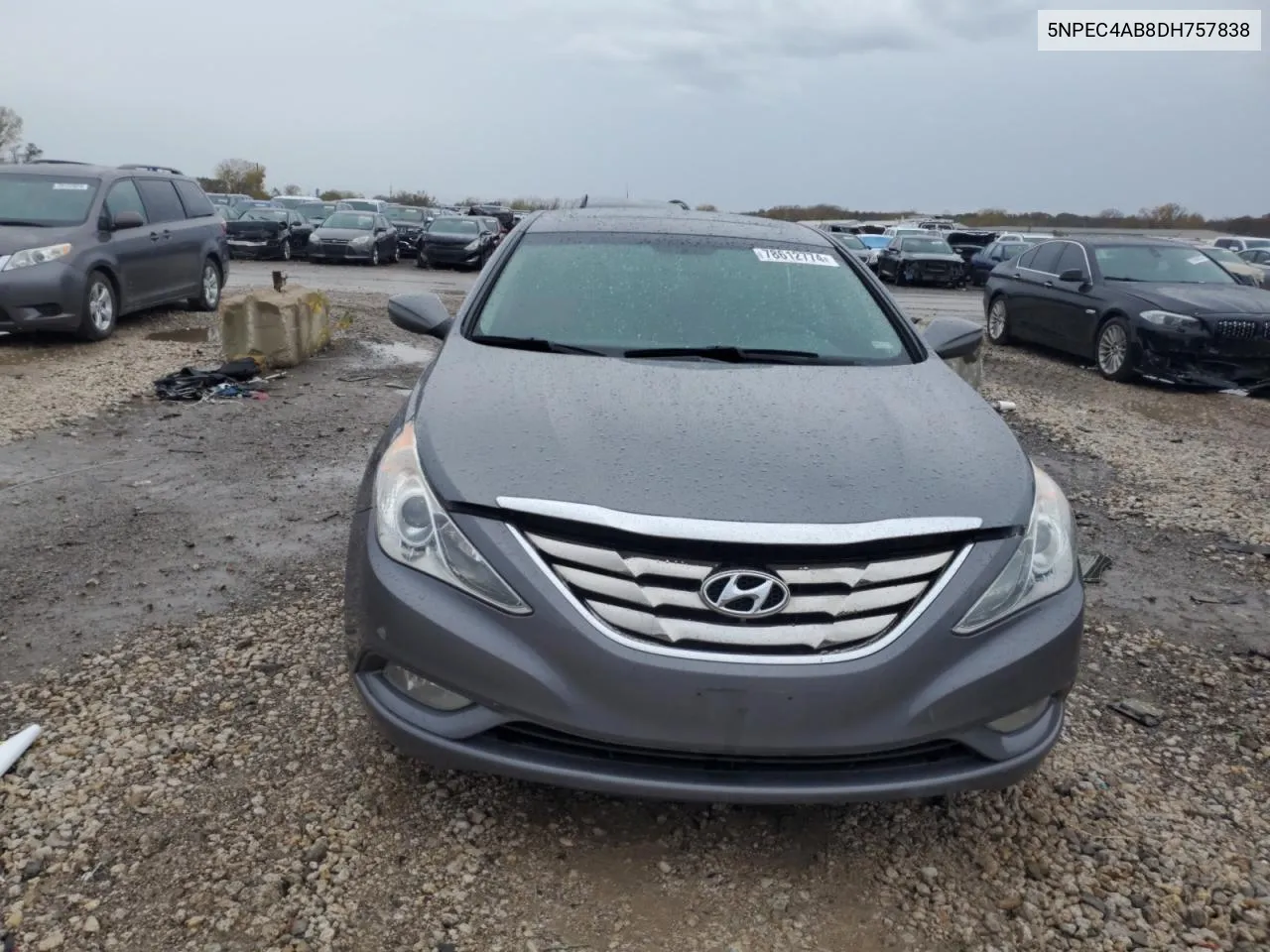 2013 Hyundai Sonata Se VIN: 5NPEC4AB8DH757838 Lot: 78612774