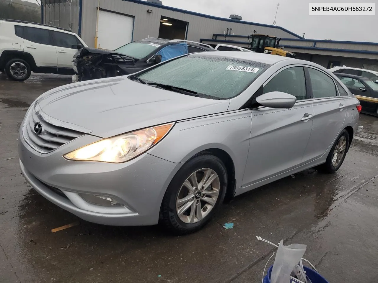 2013 Hyundai Sonata Gls VIN: 5NPEB4AC6DH563272 Lot: 78668314