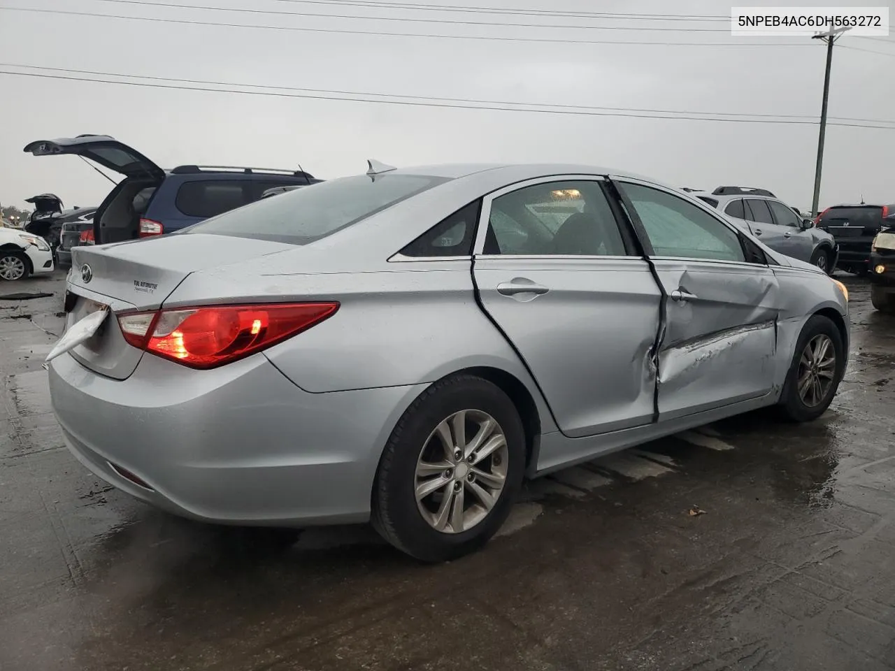 2013 Hyundai Sonata Gls VIN: 5NPEB4AC6DH563272 Lot: 78668314