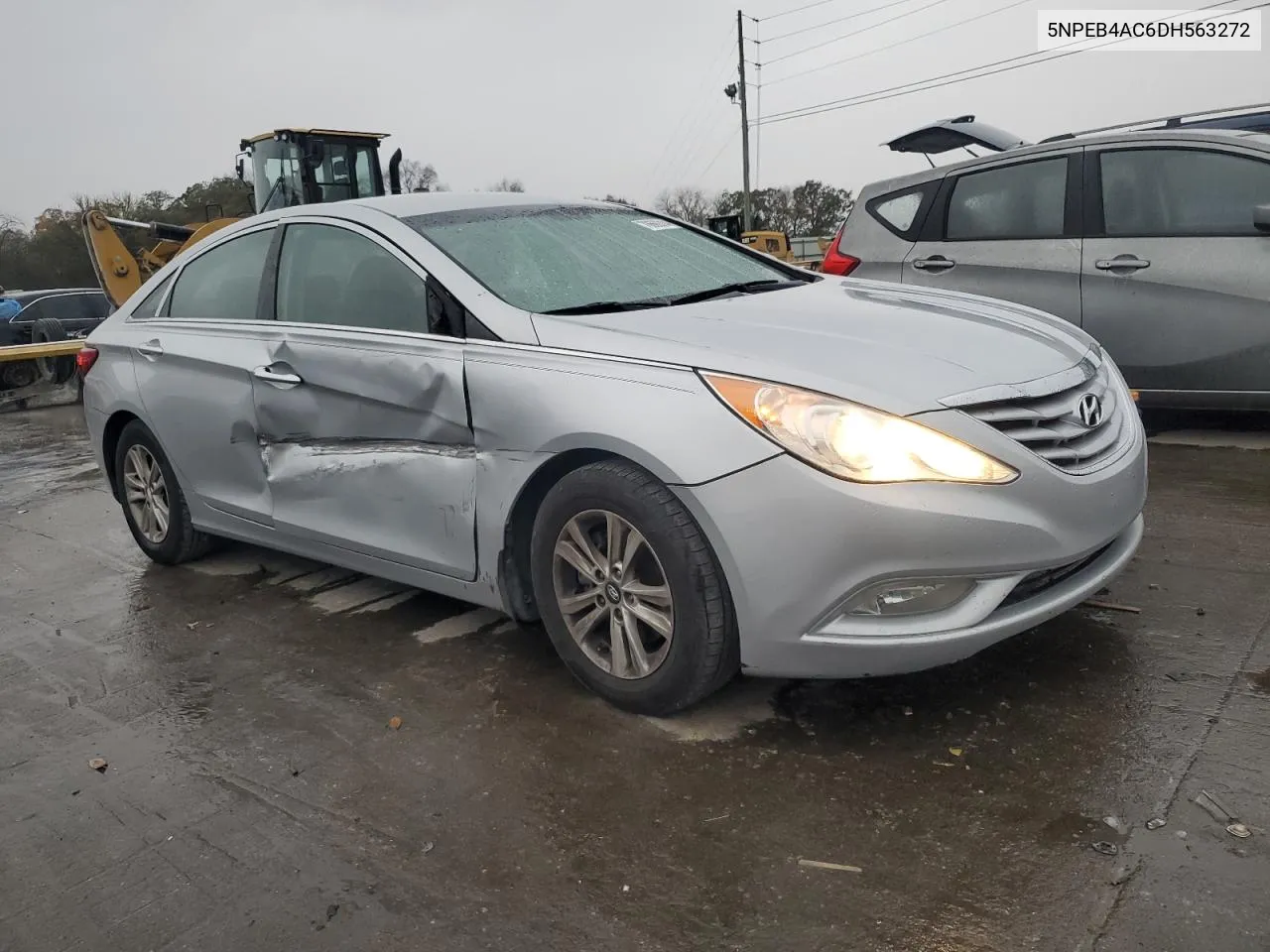 2013 Hyundai Sonata Gls VIN: 5NPEB4AC6DH563272 Lot: 78668314