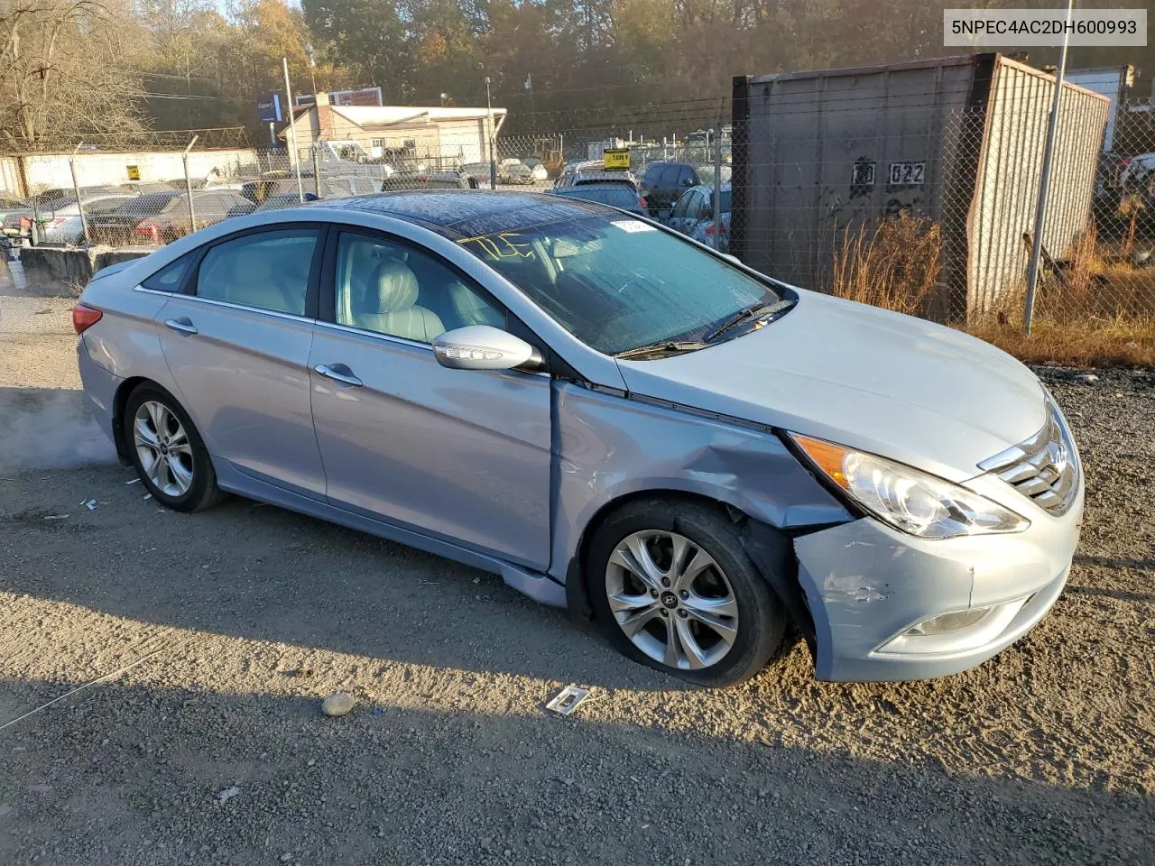 2013 Hyundai Sonata Se VIN: 5NPEC4AC2DH600993 Lot: 78730474