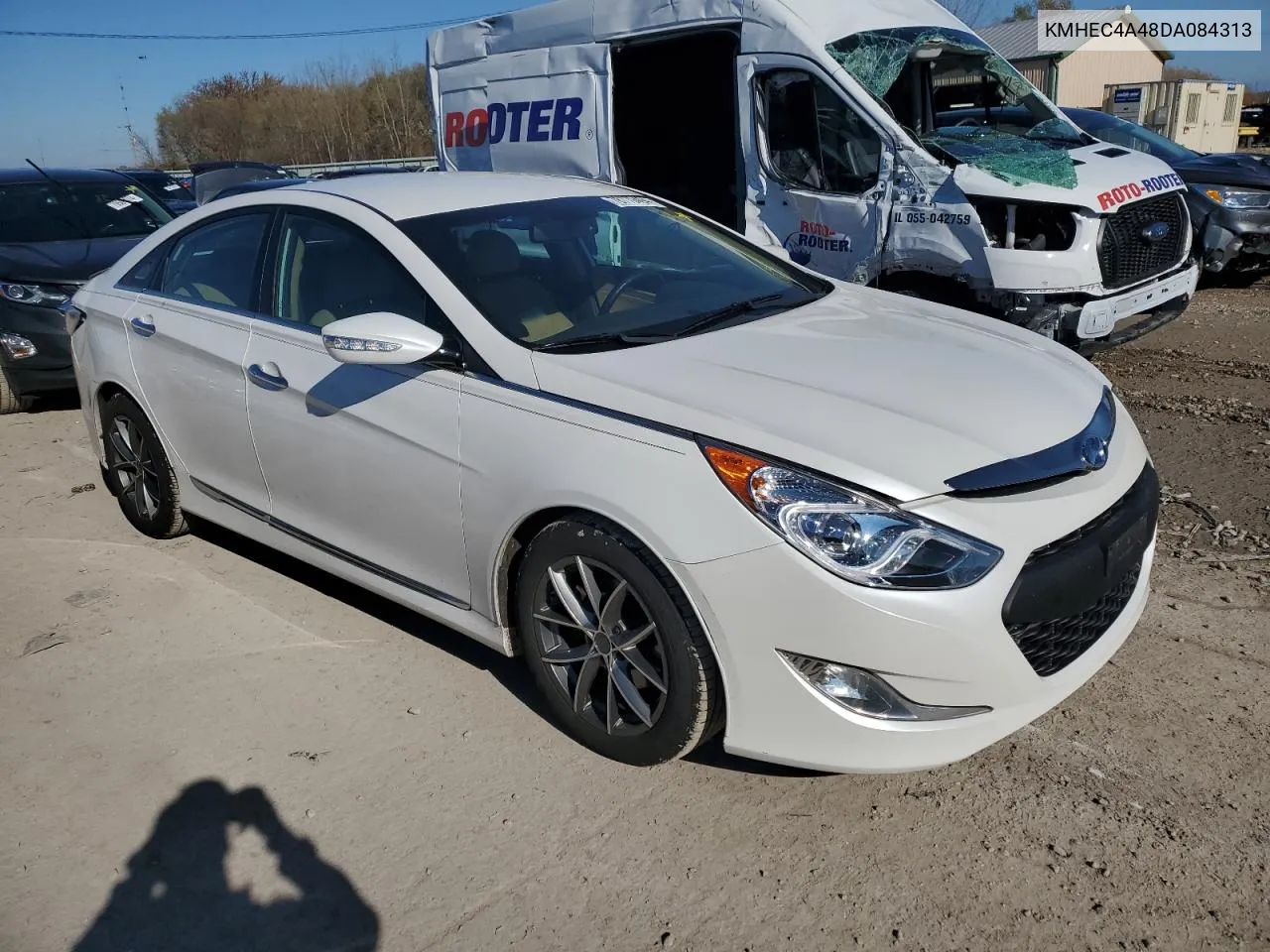 2013 Hyundai Sonata Hybrid VIN: KMHEC4A48DA084313 Lot: 78779494