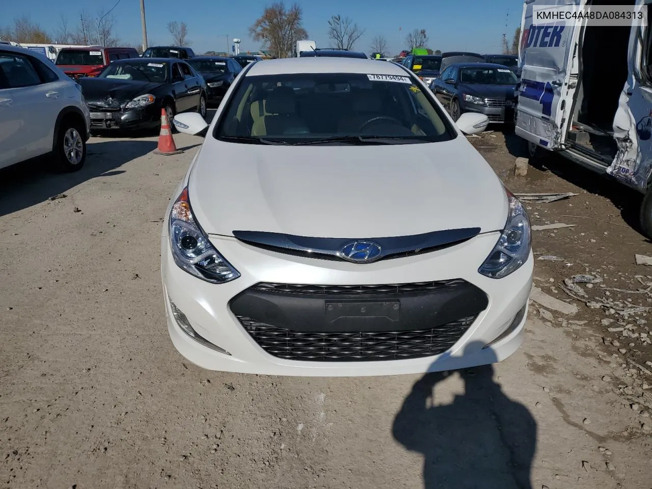 2013 Hyundai Sonata Hybrid VIN: KMHEC4A48DA084313 Lot: 78779494