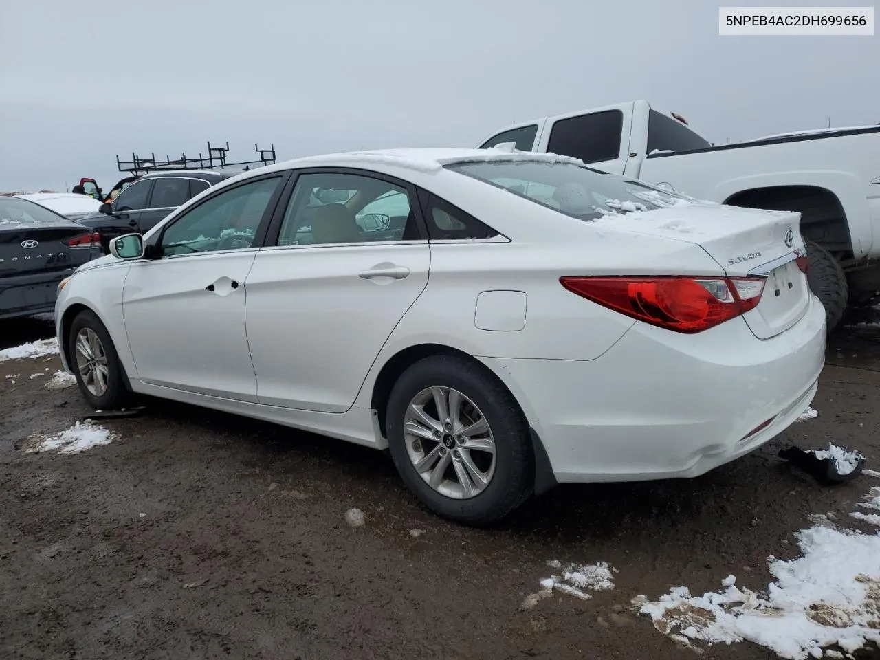 2013 Hyundai Sonata Gls VIN: 5NPEB4AC2DH699656 Lot: 78856534