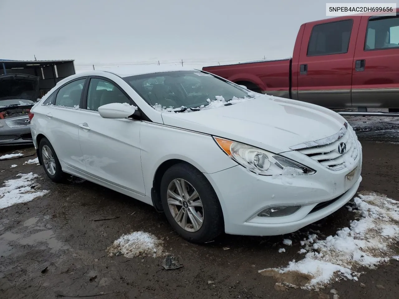 2013 Hyundai Sonata Gls VIN: 5NPEB4AC2DH699656 Lot: 78856534