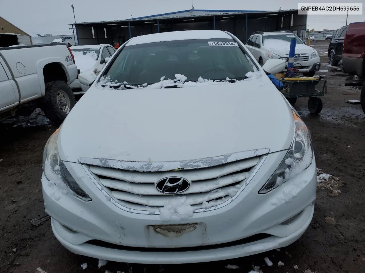 2013 Hyundai Sonata Gls VIN: 5NPEB4AC2DH699656 Lot: 78856534