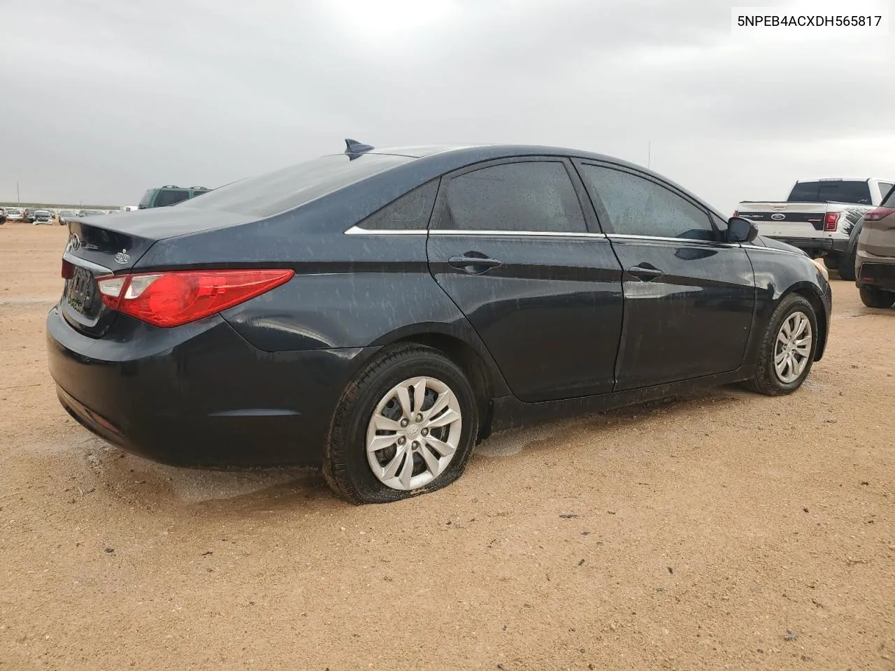 2013 Hyundai Sonata Gls VIN: 5NPEB4ACXDH565817 Lot: 78856664