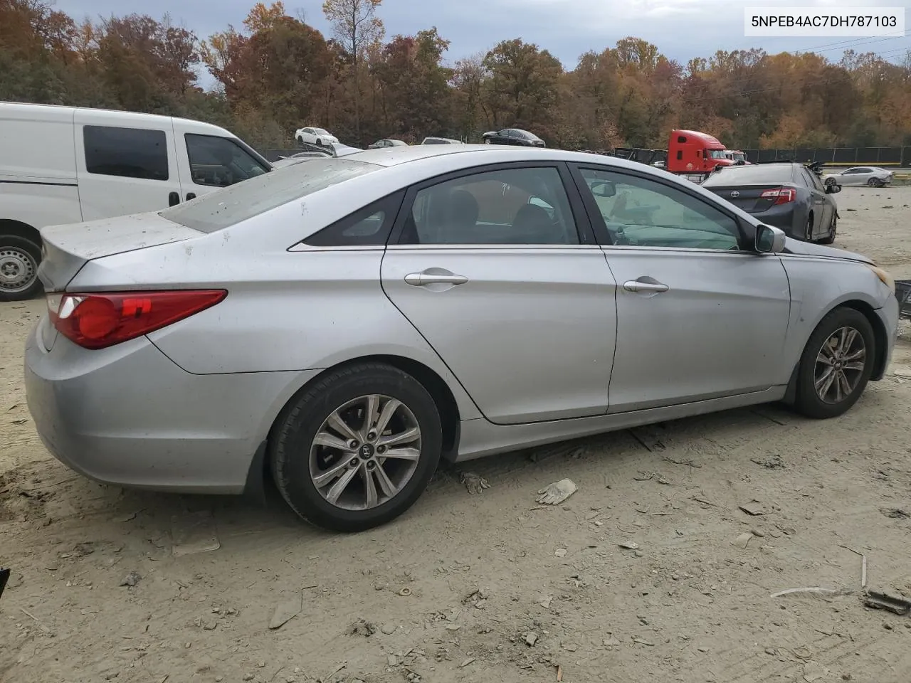 2013 Hyundai Sonata Gls VIN: 5NPEB4AC7DH787103 Lot: 78916694