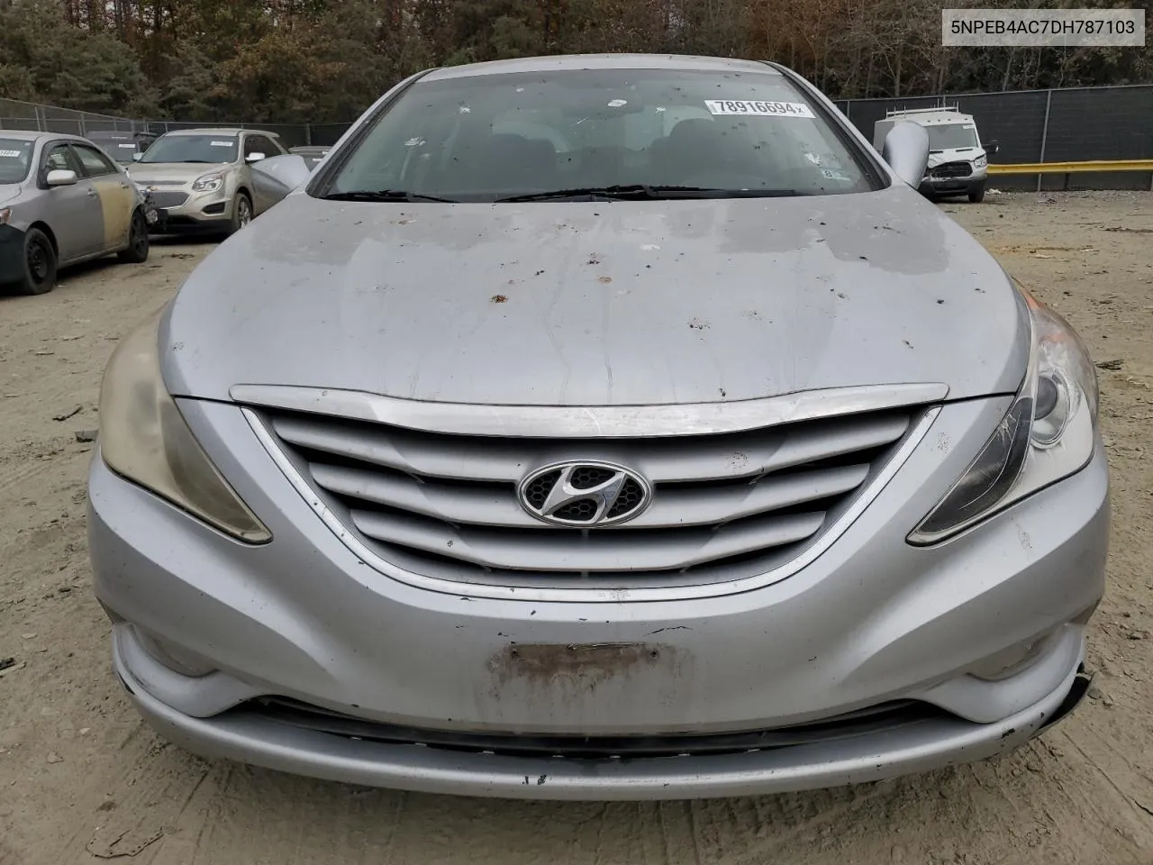 2013 Hyundai Sonata Gls VIN: 5NPEB4AC7DH787103 Lot: 78916694