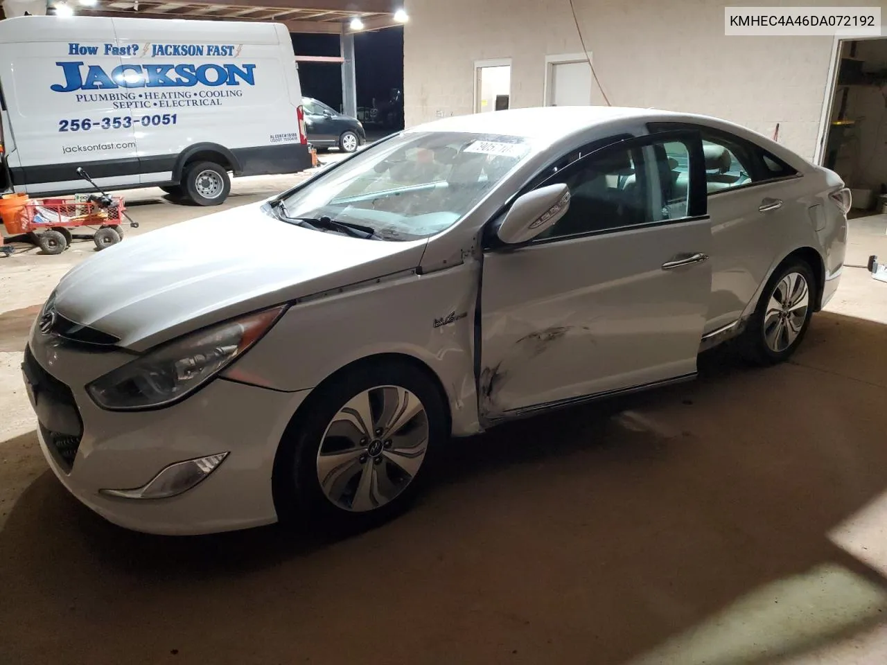 2013 Hyundai Sonata Hybrid VIN: KMHEC4A46DA072192 Lot: 79057104