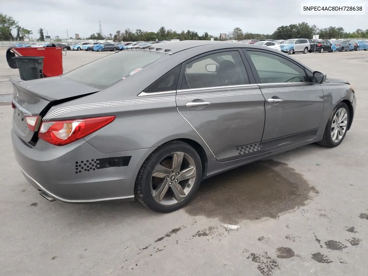 2013 Hyundai Sonata Se VIN: 5NPEC4AC8DH728638 Lot: 79106274