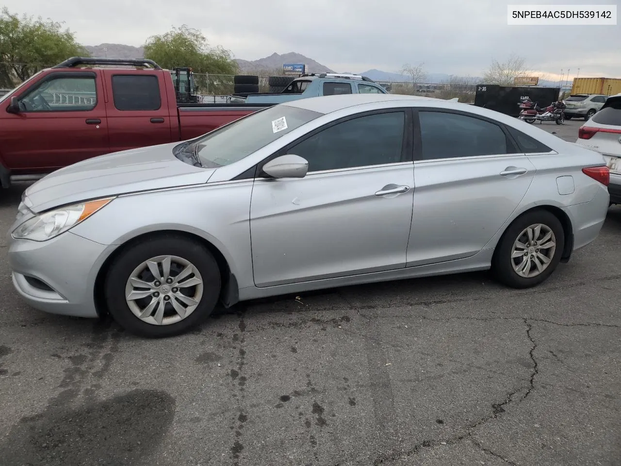 2013 Hyundai Sonata Gls VIN: 5NPEB4AC5DH539142 Lot: 79180414