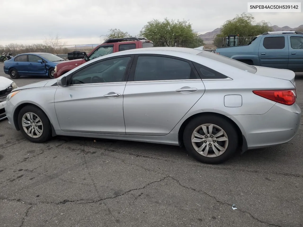 2013 Hyundai Sonata Gls VIN: 5NPEB4AC5DH539142 Lot: 79180414