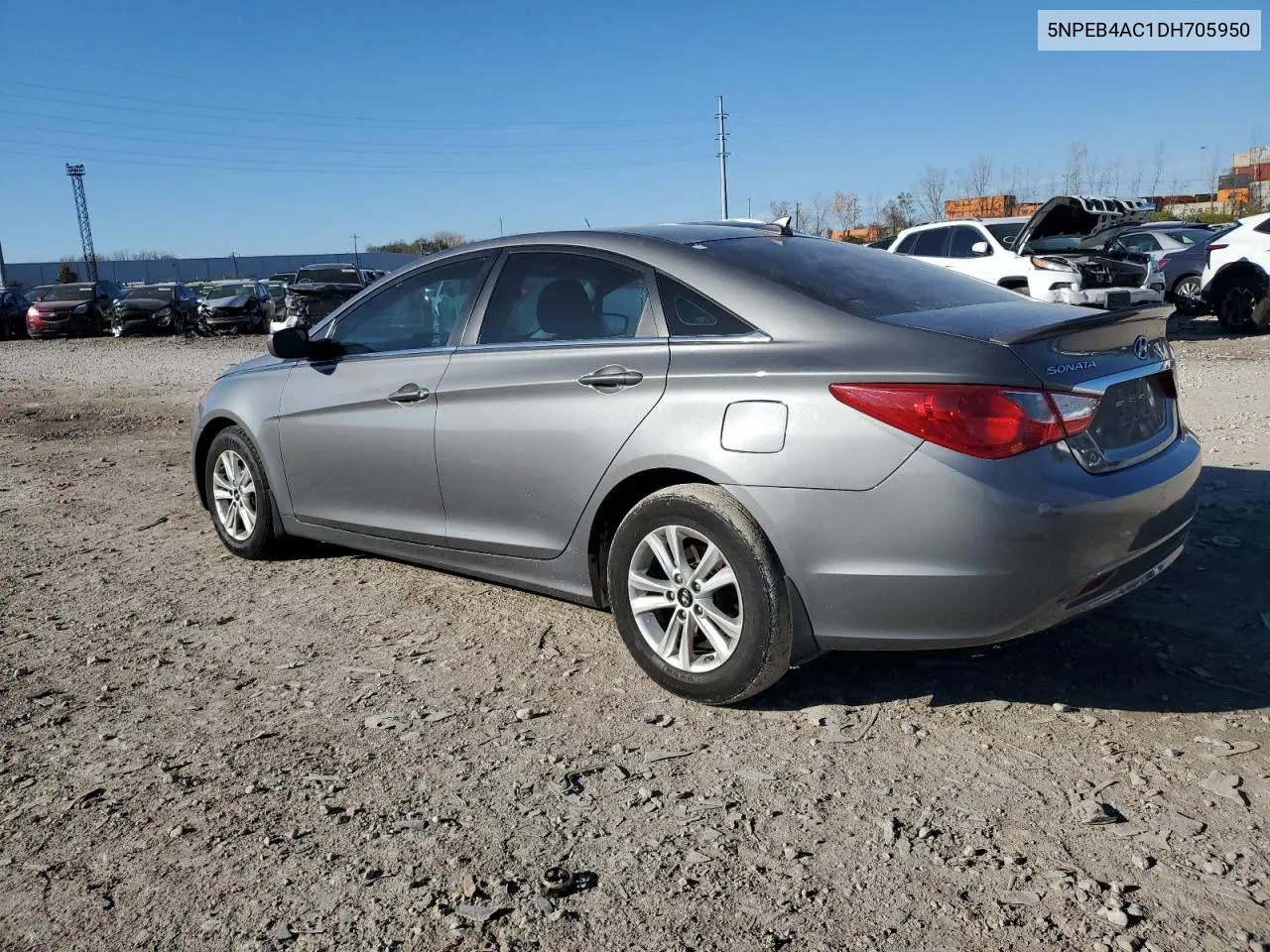 2013 Hyundai Sonata Gls VIN: 5NPEB4AC1DH705950 Lot: 79183764