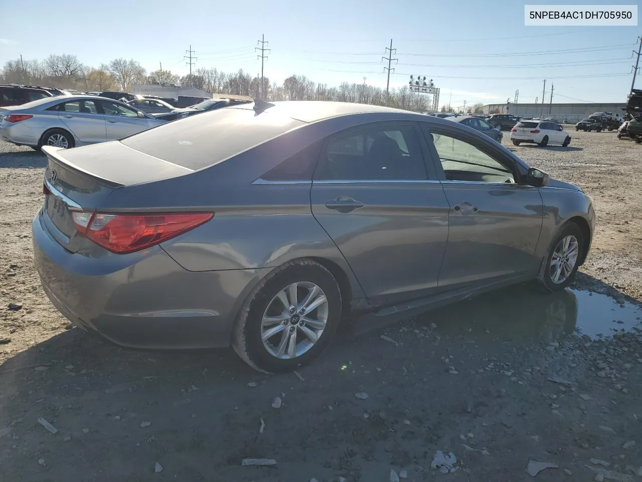 2013 Hyundai Sonata Gls VIN: 5NPEB4AC1DH705950 Lot: 79183764