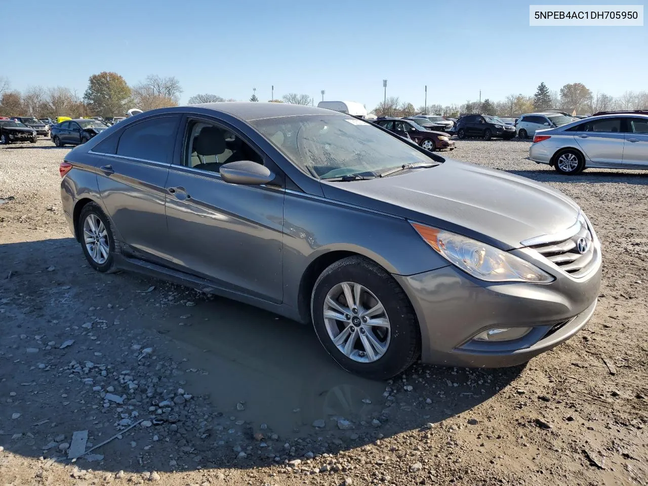 2013 Hyundai Sonata Gls VIN: 5NPEB4AC1DH705950 Lot: 79183764