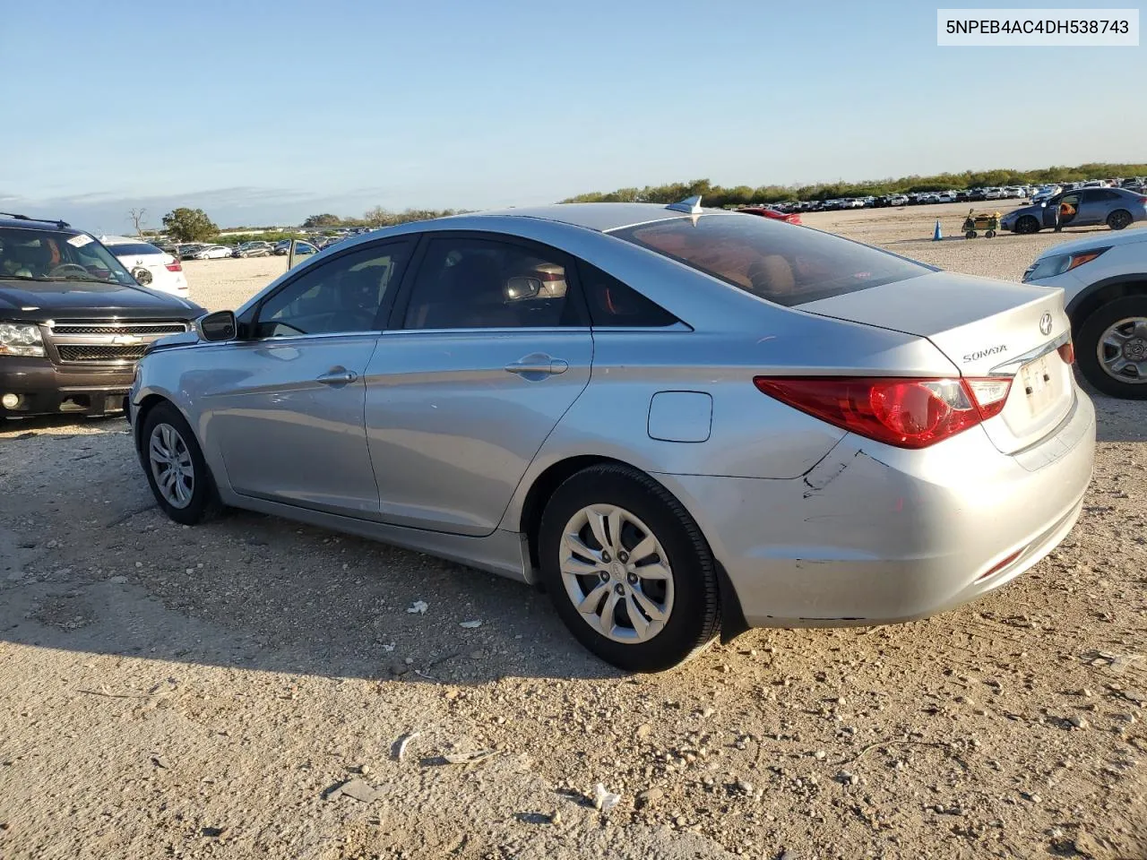 2013 Hyundai Sonata Gls VIN: 5NPEB4AC4DH538743 Lot: 79187574