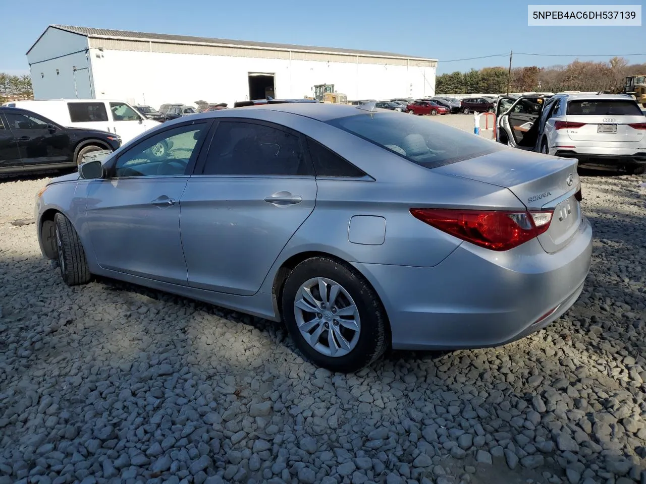 2013 Hyundai Sonata Gls VIN: 5NPEB4AC6DH537139 Lot: 79237924