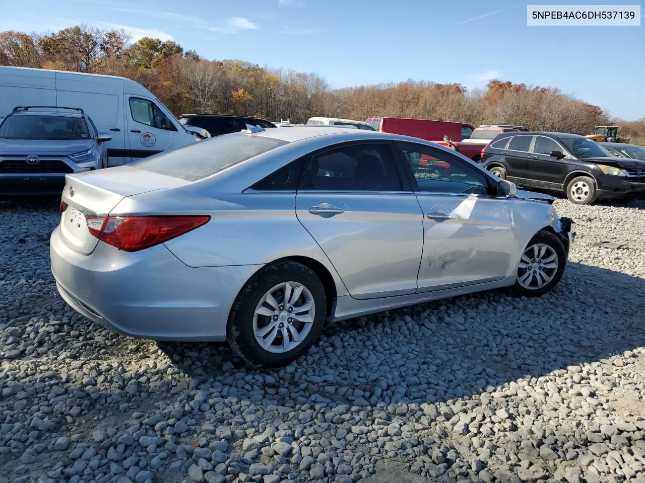 2013 Hyundai Sonata Gls VIN: 5NPEB4AC6DH537139 Lot: 79237924