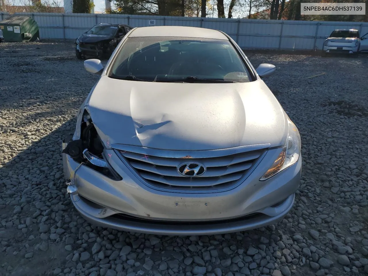 2013 Hyundai Sonata Gls VIN: 5NPEB4AC6DH537139 Lot: 79237924