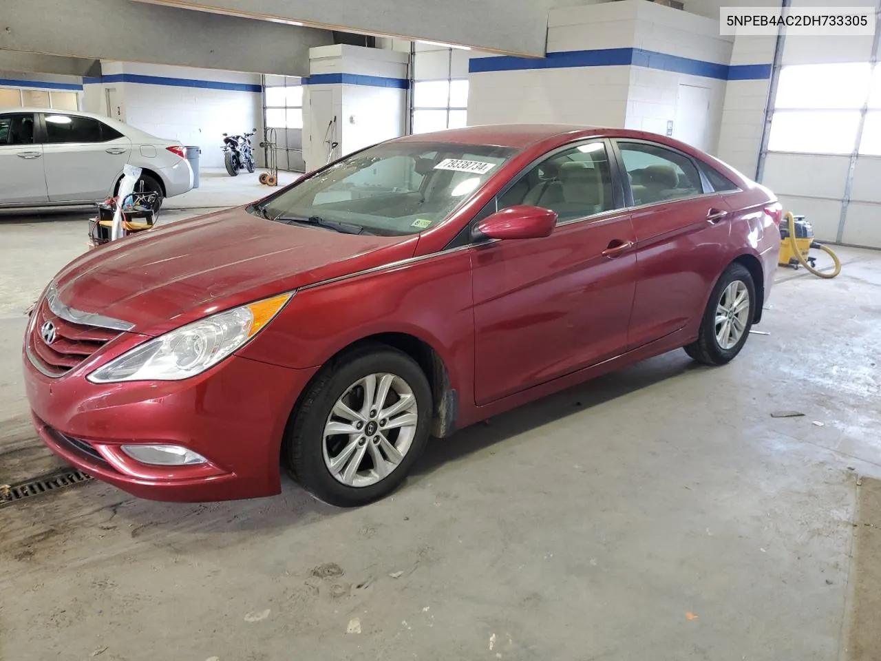 2013 Hyundai Sonata Gls VIN: 5NPEB4AC2DH733305 Lot: 79338734